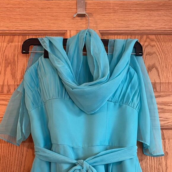 MORI LEE By Madeline Gardner Vintage Deadstock Formal Bridesmaid Prom Dress NEW - Picture 12 of 15